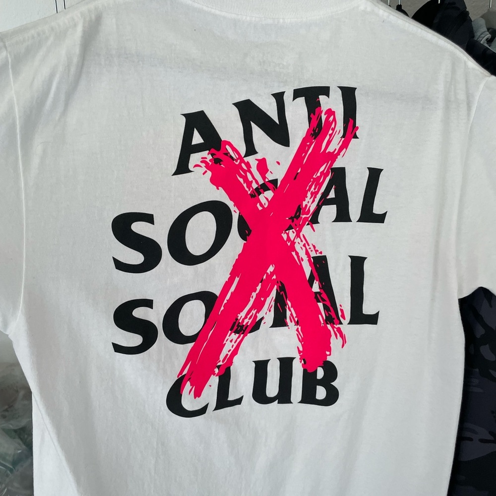 Anti social social club t shirt